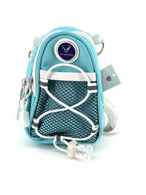 NWT CMC Designs US Air Force Mini Day Pack Sea Foam Green Small